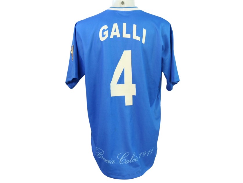 Galli's Match-Issued Shirt Brescia 2000/01