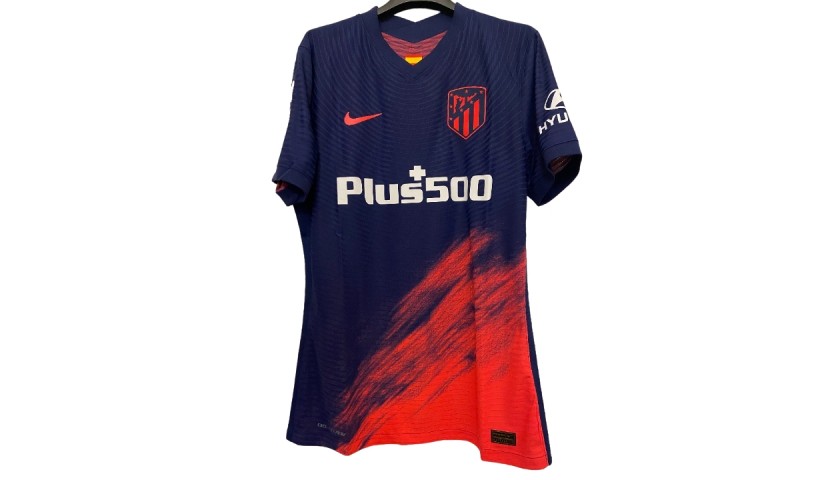 Buy 2020-2021 Atletico Madrid Home Nike Shirt (Kids) (SUAREZ 9)