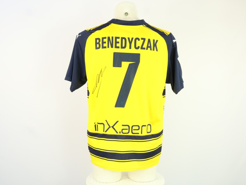 Maglia Benedyczak unwashed Palermo vs Parma 2024 - Autografata