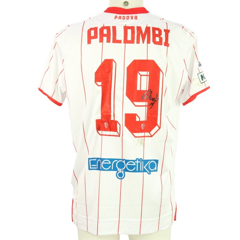 Palombi's unwashed Signed Shirt, Padova vs Trento 2024 