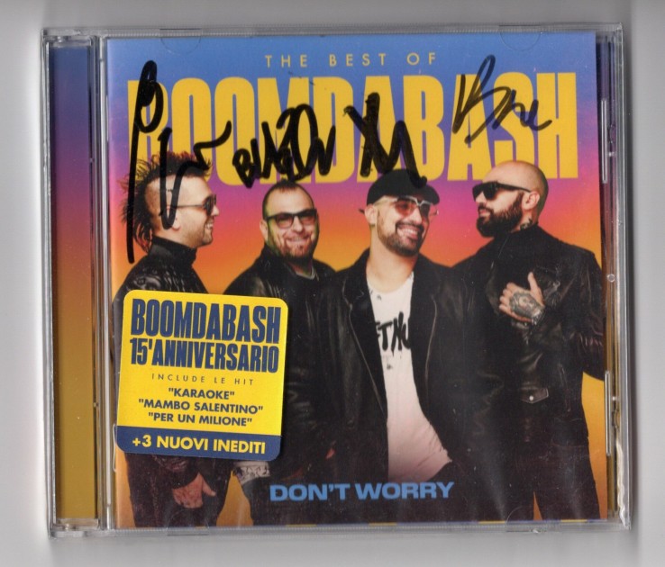 "Don't Worry" CD Signed by Boomdabash