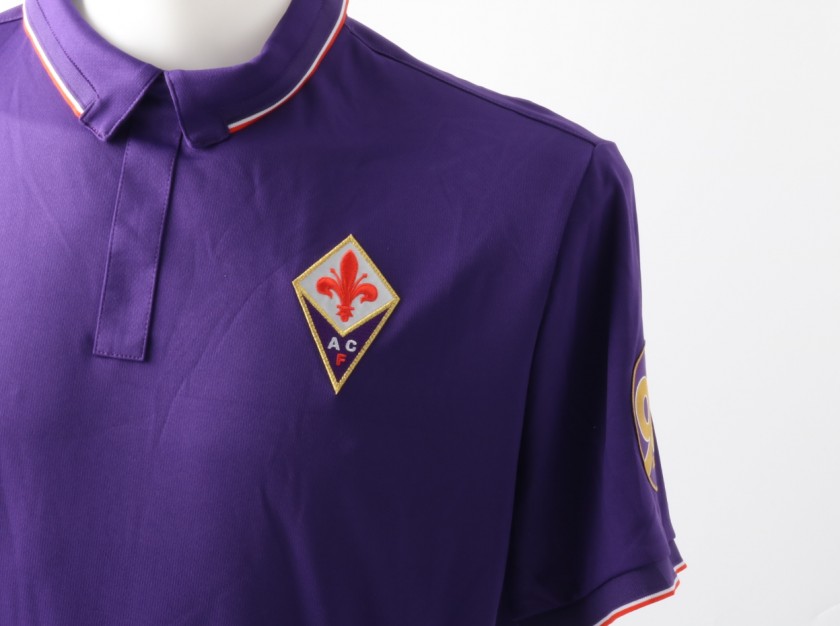 Jorgensen Fiorentina shirt, special edition - signed - CharityStars