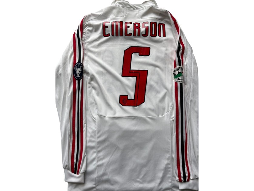 Emerson's Match-Worn Shirt, Roma vs Milan 2008