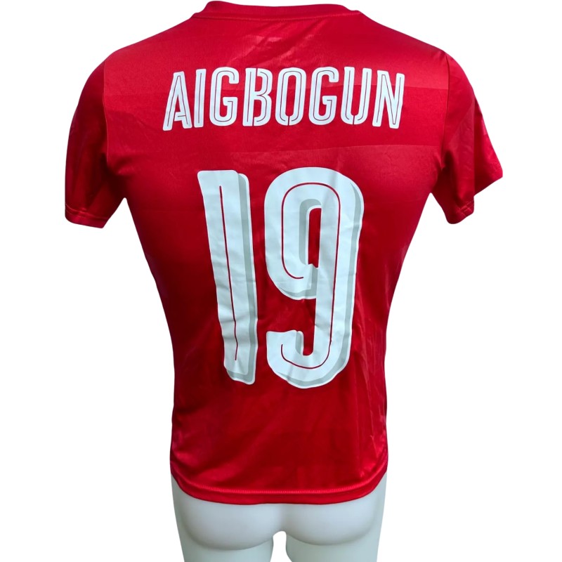 Aigbogun's Switzerland Women Match-Issued Shirt, 2019