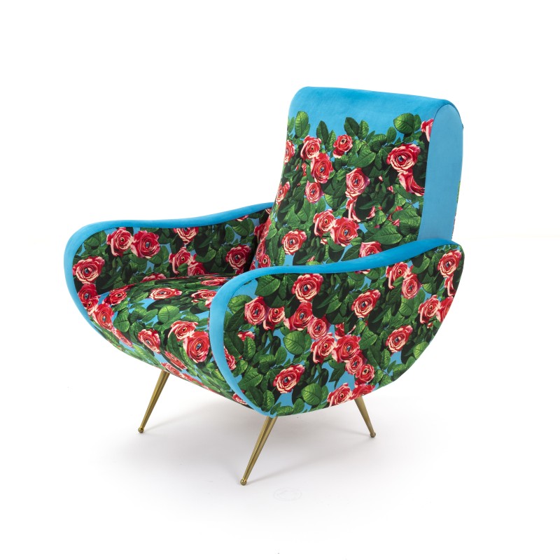 Roses Toiletpaper Armchair Home by Seletti