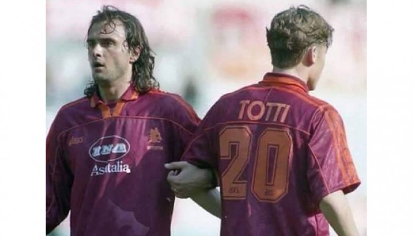 Giannini's Roma Worn Shirt, 1995/96