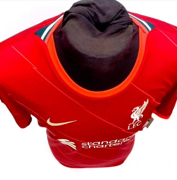 Sadio Mane Signed Liverpool Jersey (Beckett)