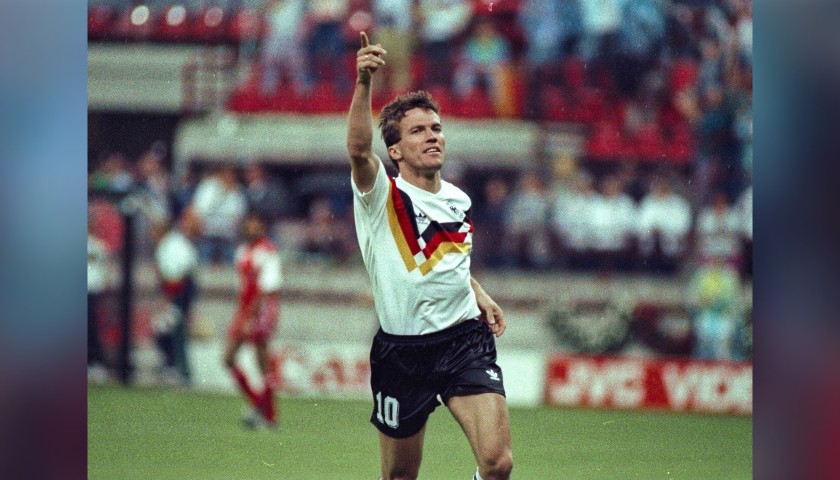 Matthaus' Official Germany Signed Shirt, 1990