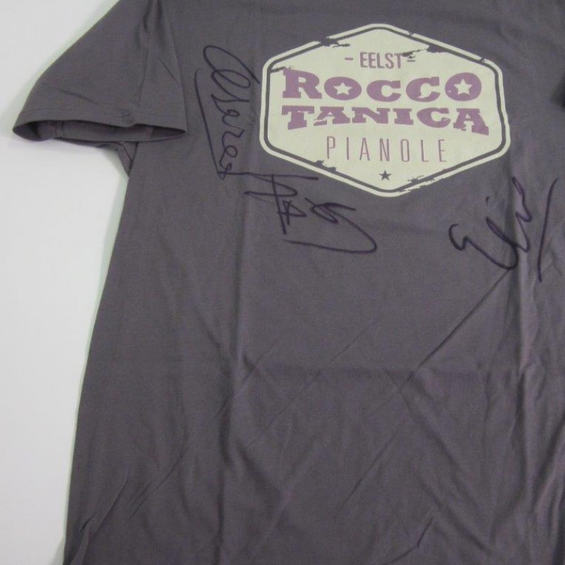 "Elio e le storie tese" Rocco Tanica signed t-shirt 