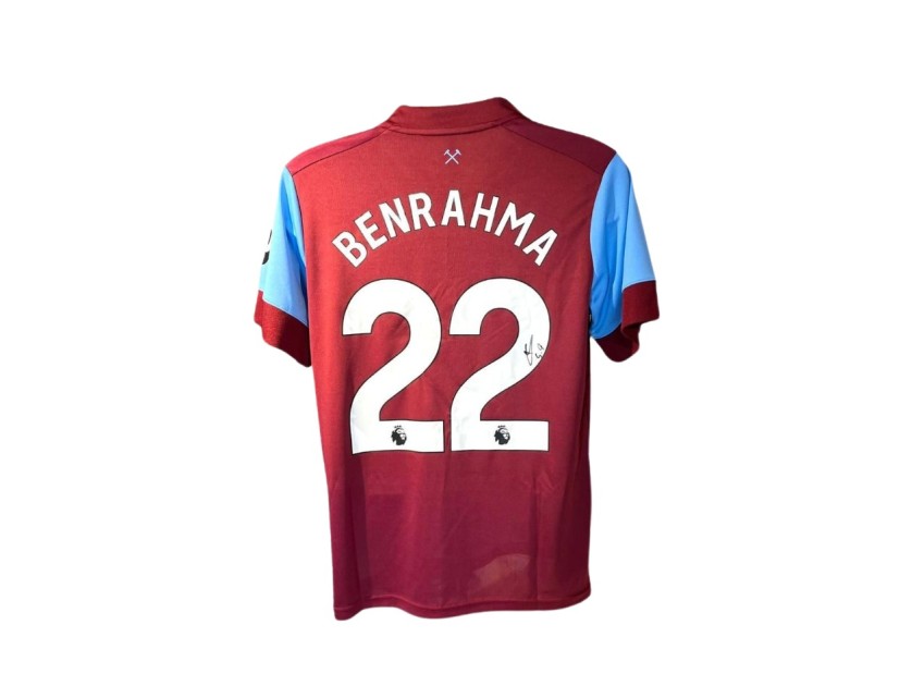 Said Benrahma's West Ham 2023/24 Signed Replica Shirt