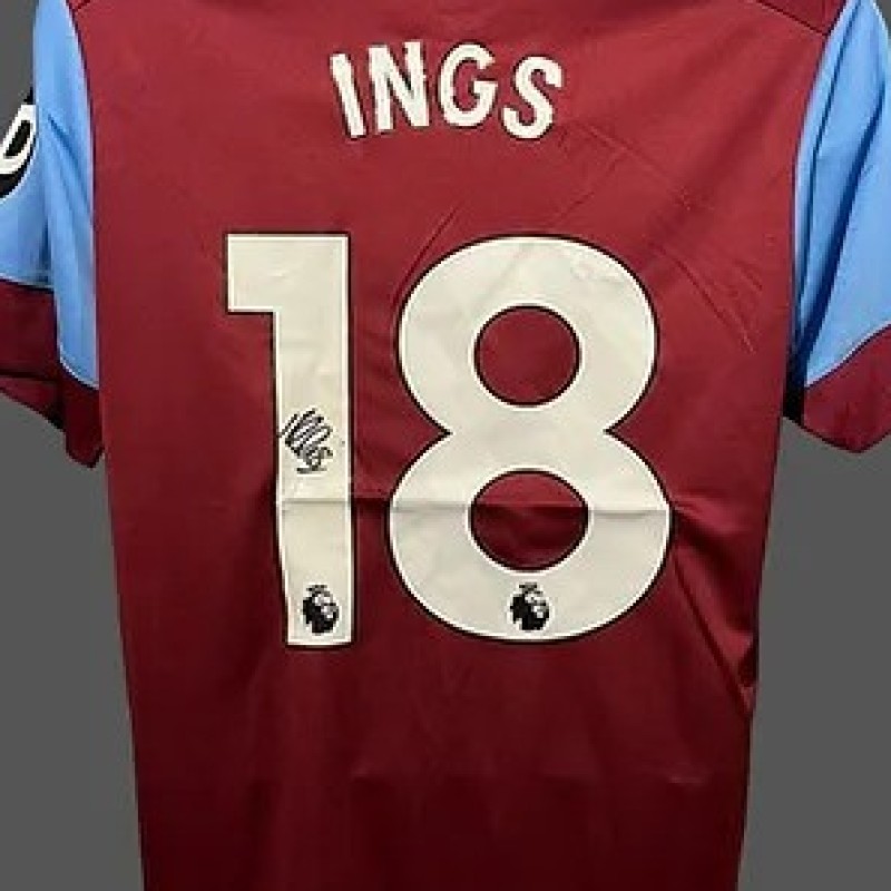 Danny Ings' West Ham 2023/24 Signed Replica Shirt