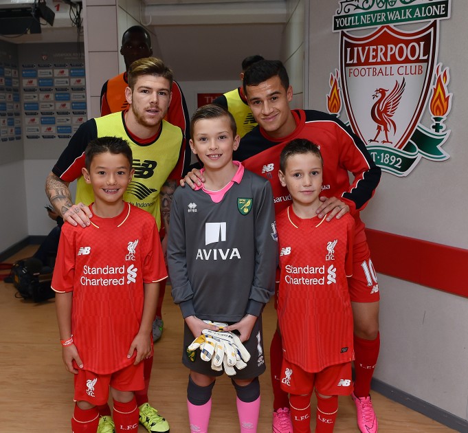 Mascot Package for Liverpool vs Stoke City on 27th December