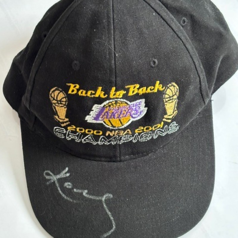 Kobe Bryant Signed LA Lakers Championship Hat