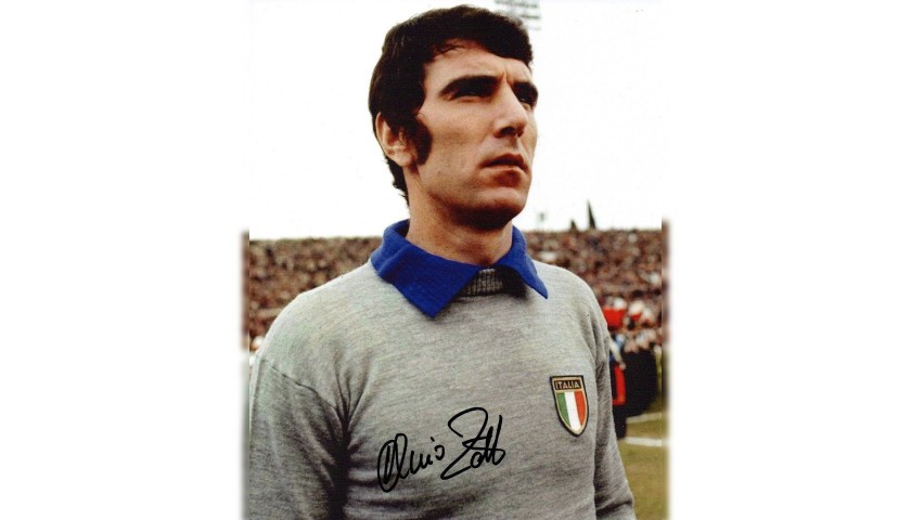 Photograph Signed by Dino Zoff