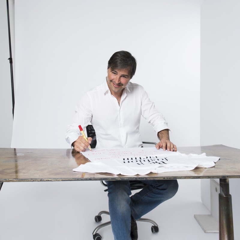 Maglia training Mourinho Roma - Autografata