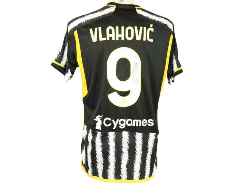 Maglia ufficiale Vlahovic Juventus, 2023/24 - Autografata