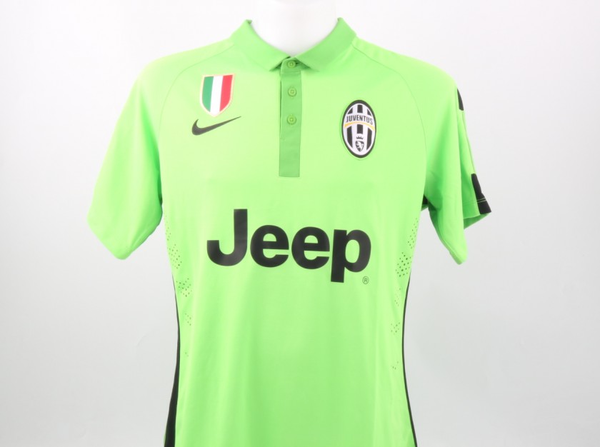 Tevez Juventus Match issuedShirt Serie A 2014/15