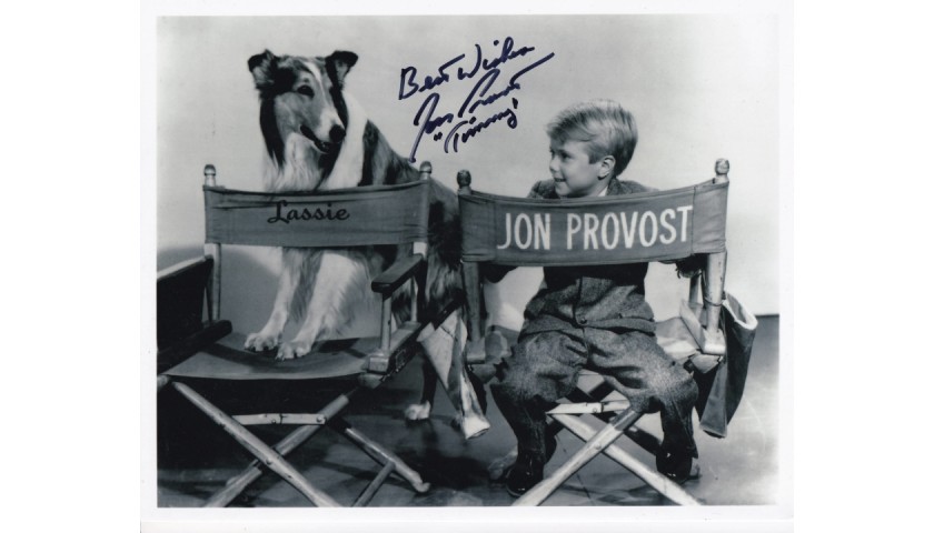 Jon Provost Signed Photograph - Timmy in "Lassie"