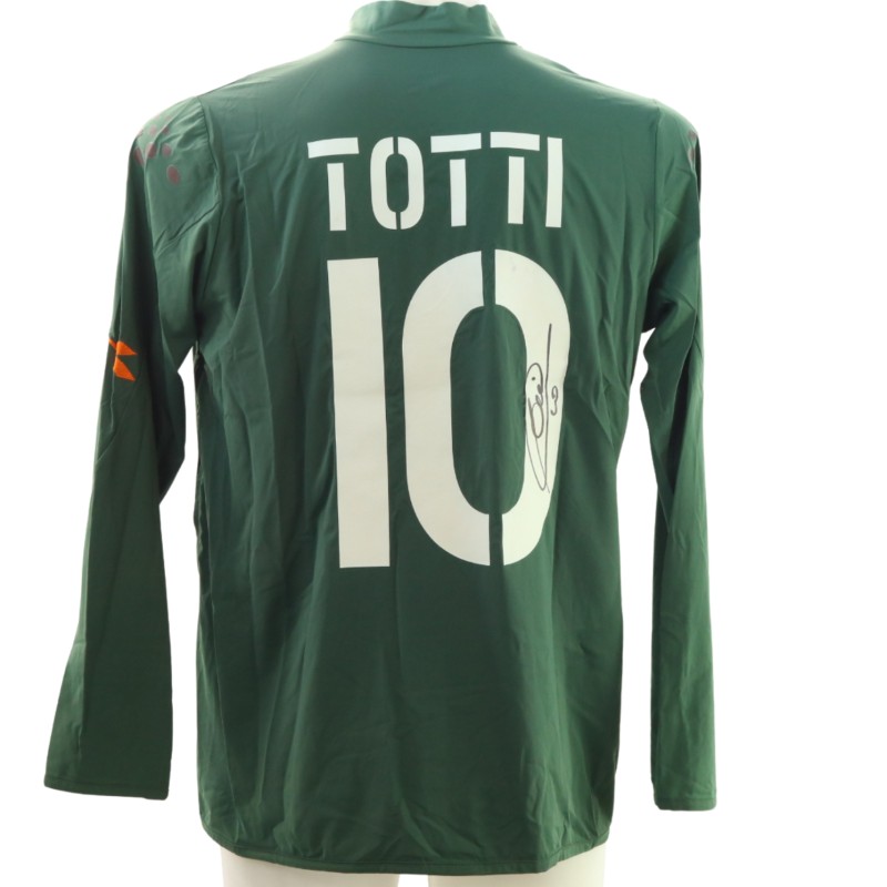 Totti's Roma Signed Official Shirt, 2004/05