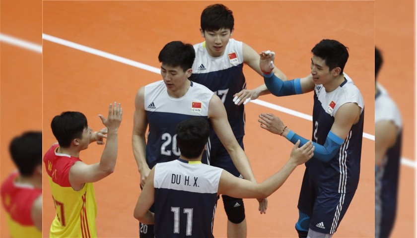 Official FIVB Volleyball Signed by the Chinese National Volleyball Team