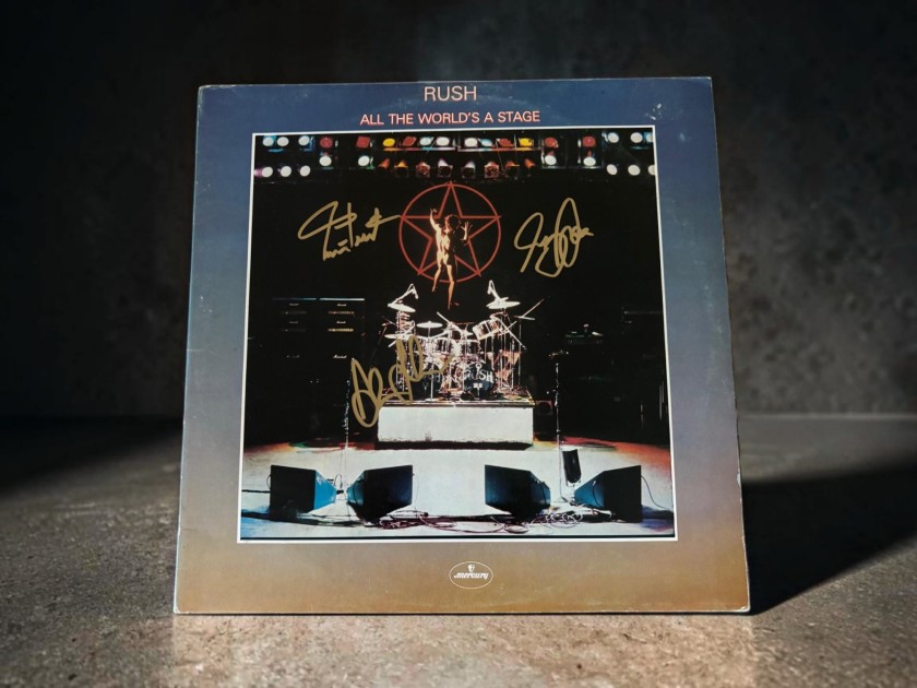 Rush Signed Vinyl LP