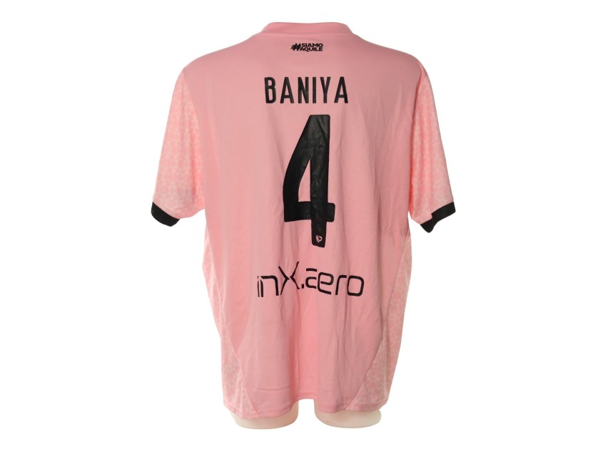 Maglia Baniya unwashed Cittadella vs Palermo 2024