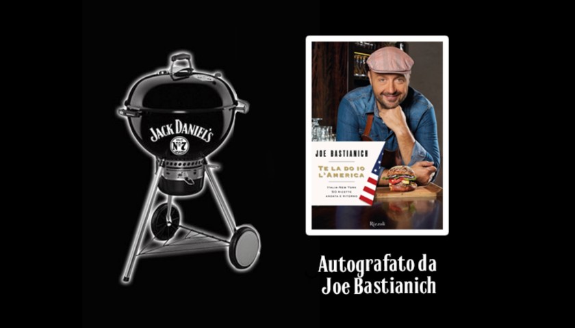 BBQ Jack Daniel’s e volume “Te la do io l’America” autografato da Joe Bastianich