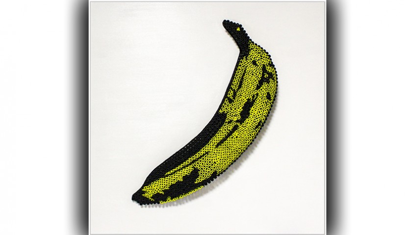 "Banana Warhol" by Alessandro Padovan