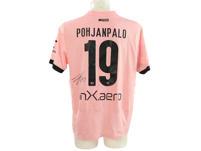Pohjanpalo's Signed Unwashed Shirt, Cesena vs Palermo 2025