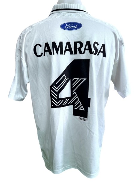 Camarasa's Valencia Match-Worn Shirt, 1996/97