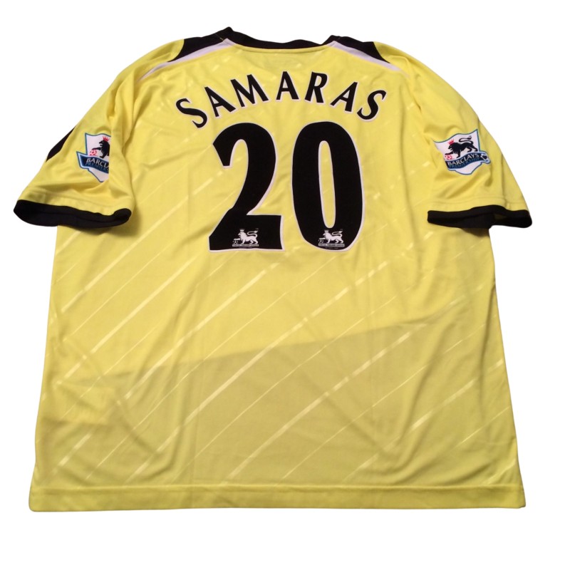 Samaras' Manchester City Match-Issued Shirt, 2006/07