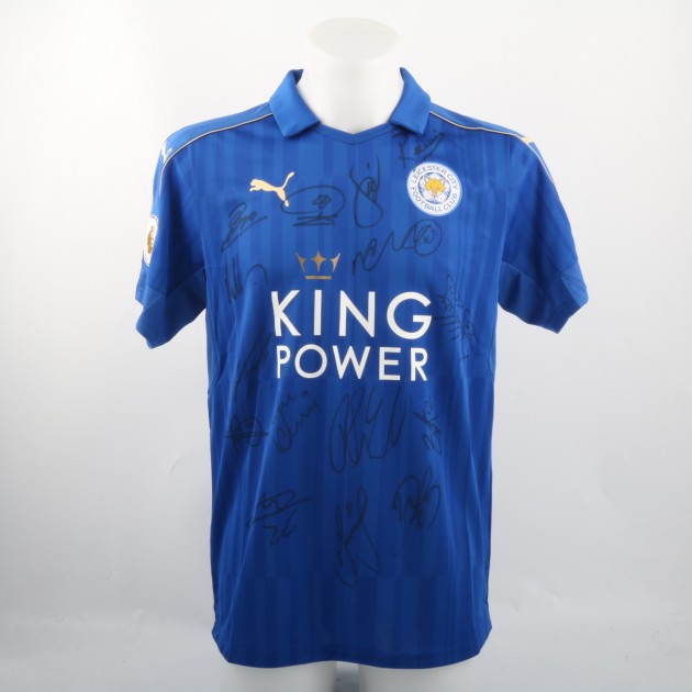 Hardy Match Worn Leicester Shirt - Signed by the players