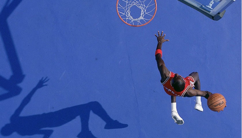 Michael Jordan Signed Wilson Basketball