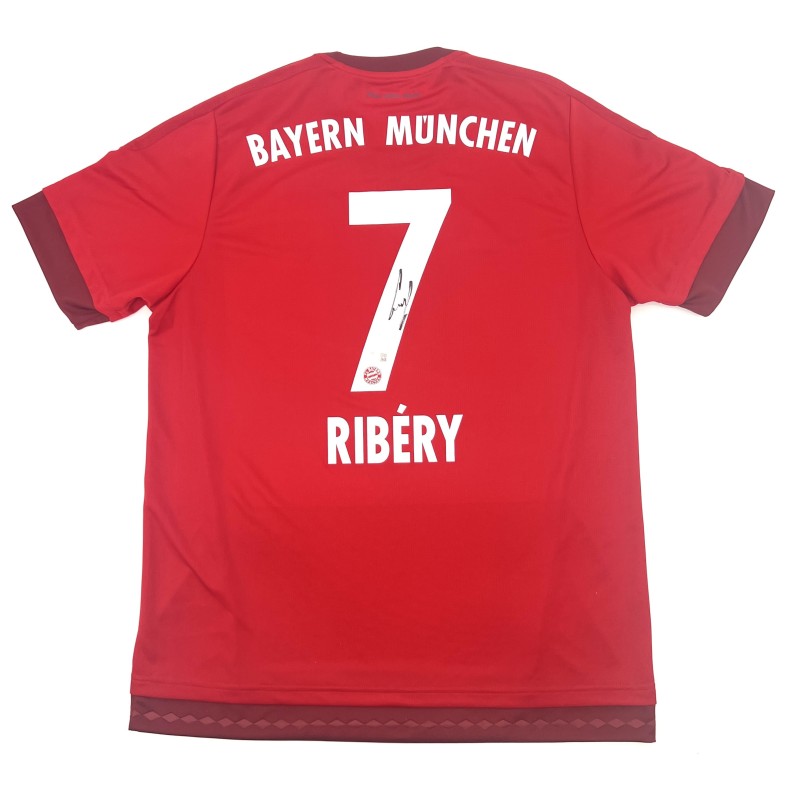 Franck Ribéry's FC Bayern Munich 2015/16 Signed Shirt