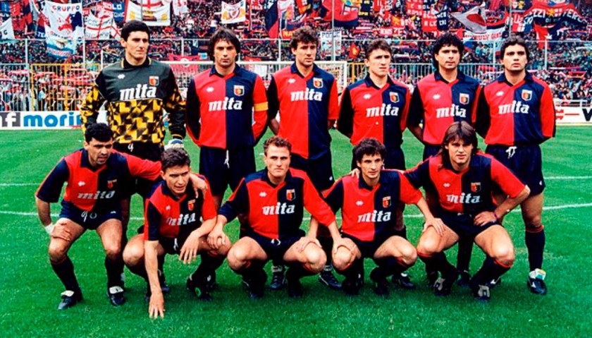 Stroppa Official Genoa Shirt, 2001/02 
