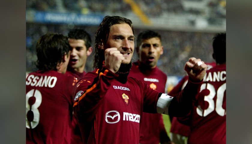 Totti's Roma Match Shirt, 2003/04