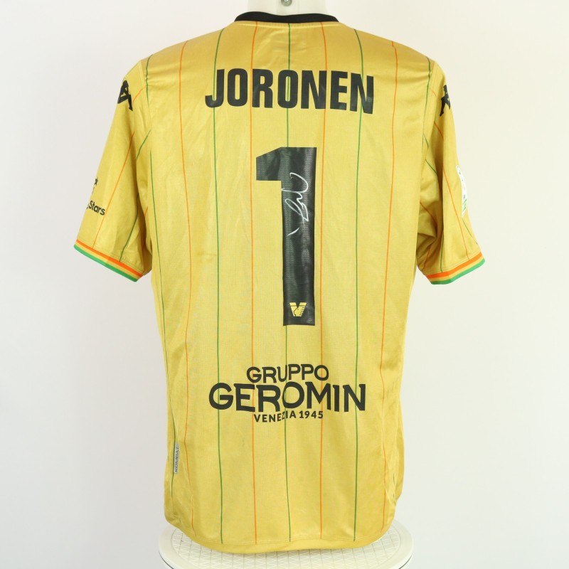 Joronen's unwashed Signed Shirt, Venezia vs Reggiana 2024 