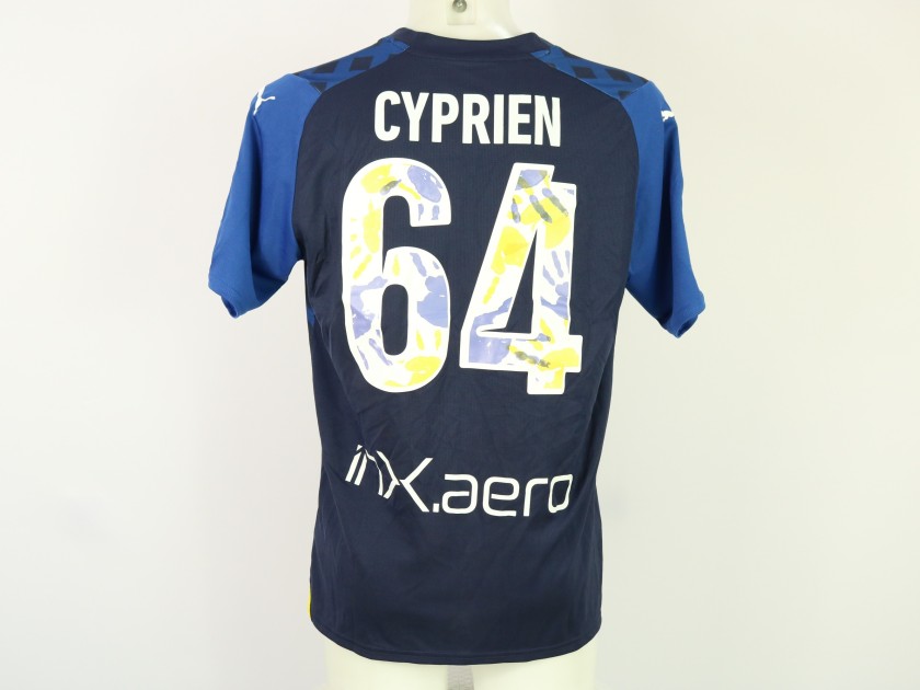 Cyprien's Match Shirt, Parma vs Catanzaro 2024 "Always With Blue"