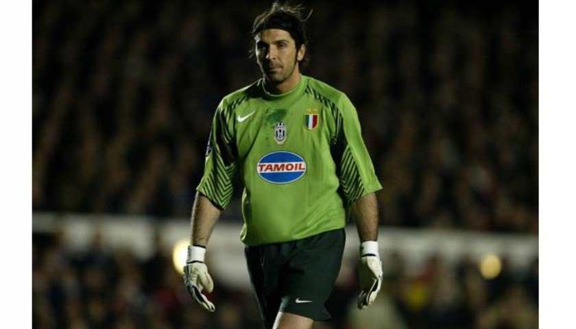 2006-07 Gianluigi Buffon Juventus SERIE B Tamoil Goalkeeper Shirt