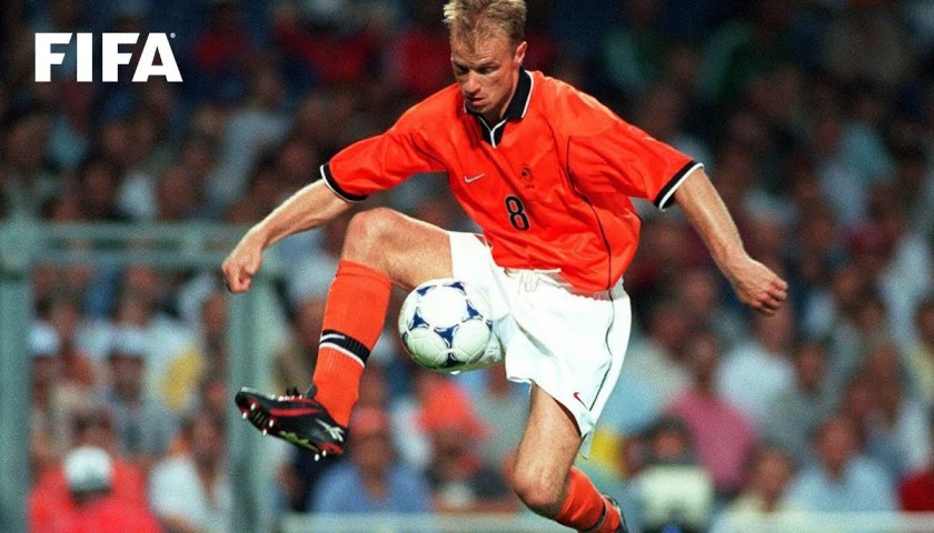 Dennis Bergkamp's Netherlands 1994 FIFA World Cup Signed Shirt with Box - Limited Edition