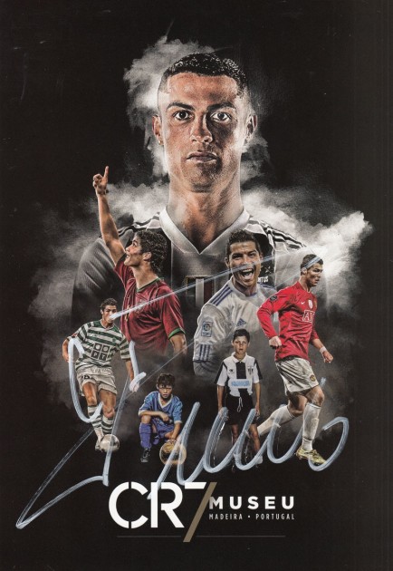 Cristiano Ronaldo Signed Poster