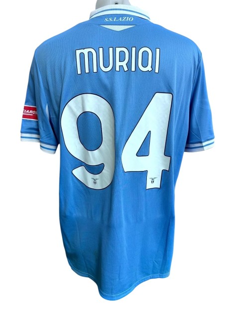 Muriqi Unwashed Shirt Lazio vs Parma Coppa Italia 2021