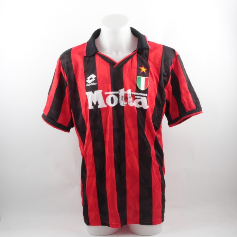 Official Baresi Milan shirt, 1993/1994 season - signed
