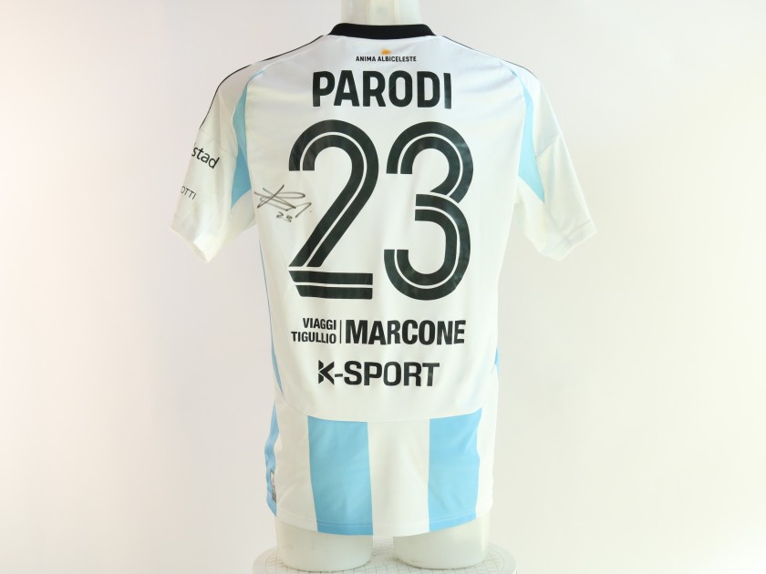 Parodi's Signed Unwashed Shirt, Virtus Entella vs Torres