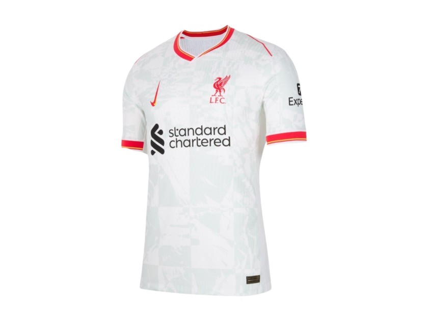 Liverpool 24-25 レプリカ Cody Gakpo's Liverpool 2024/25 Signed Replica Third Shirt