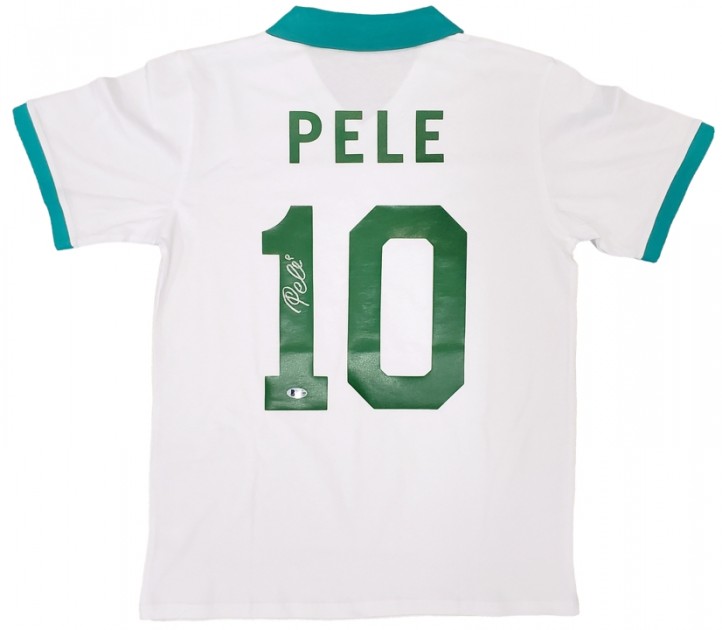 Pelé Signed NY Cosmos Jersey