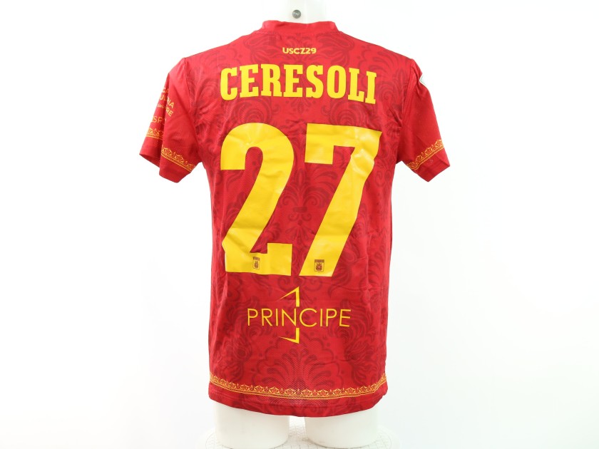 Ceresoli's Catanzaro vs Mantova Unwashed Shirt, 2024