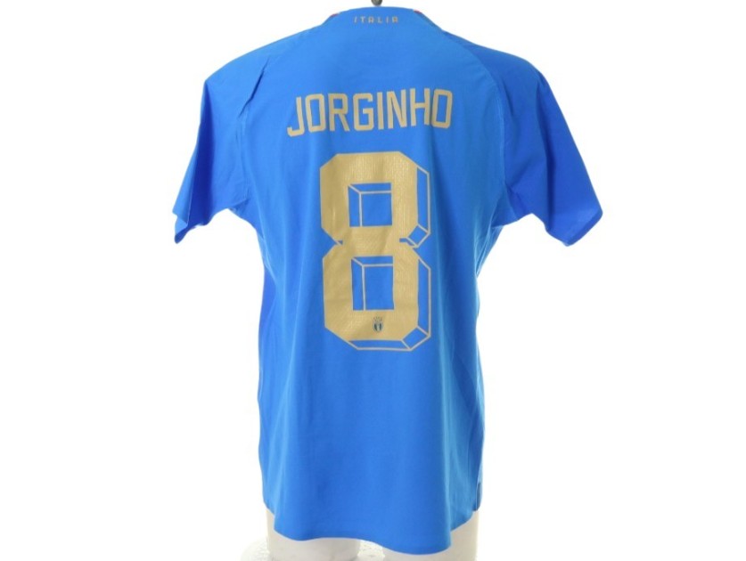 Jorginho's Match Shirt, Italy vs Argentina - Super Final 2022