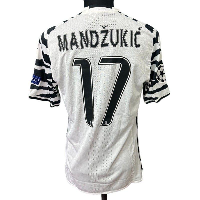 Mandzukic's Juventus Issued Shirt, UCL 2016/17