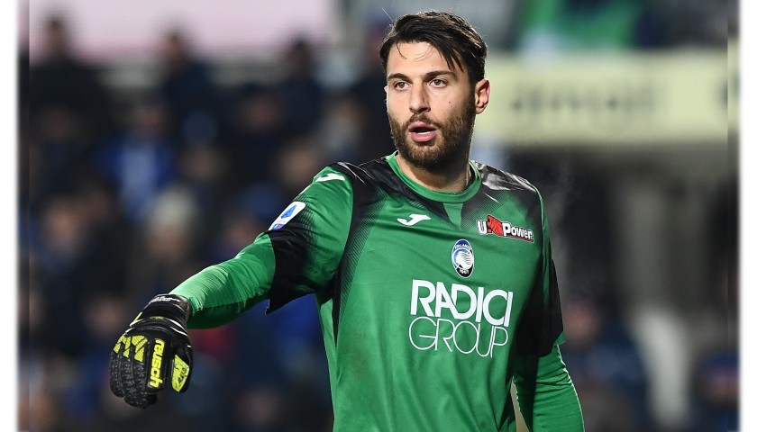Sportiello's Official Atalanta Signed Shirt, 2019/20